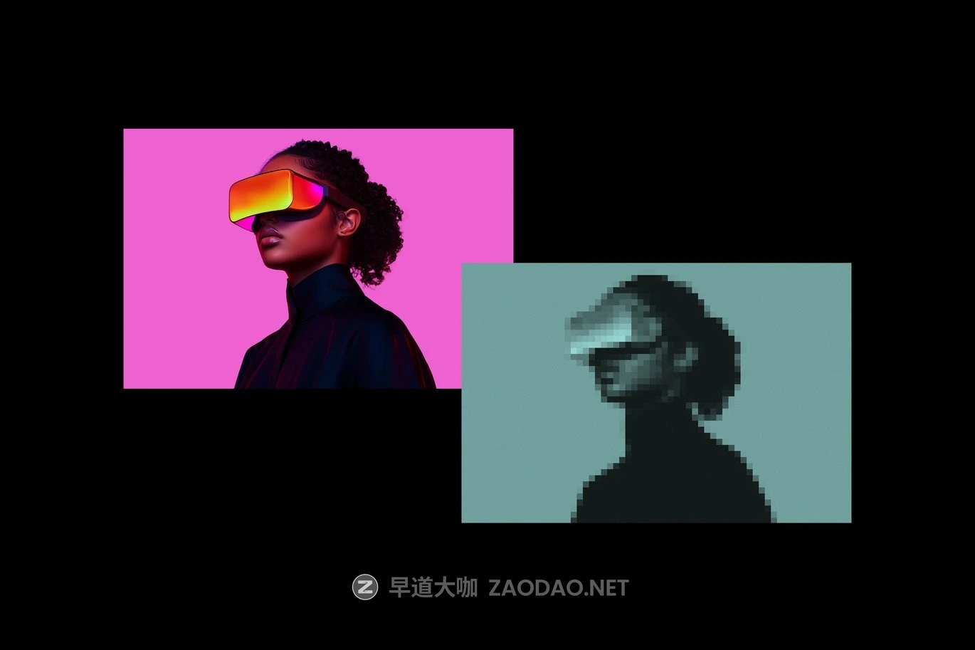 时尚创意像素化马赛克照片效果ps特效滤镜样机 Pixelation Photo Effect插图1 时尚创意像素化马赛克照片效果ps特效滤镜样机 Pixelation Photo Effect插图1