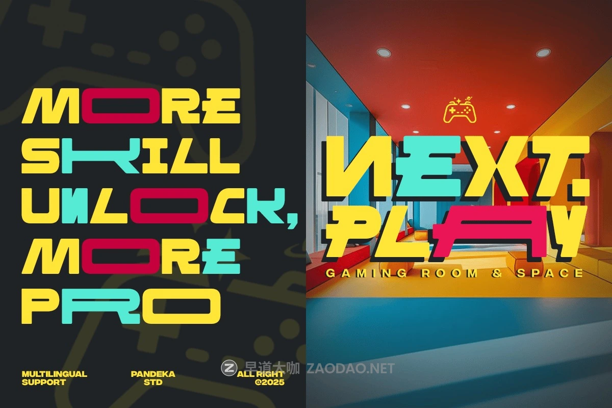 未来科幻赛博朋克电子竞技游戏标题设计无衬线英文字体 Gaming Technology Font – Longs Right插图9 未来科幻赛博朋克电子竞技游戏标题设计无衬线英文字体 Gaming Technology Font – Longs Right插图9