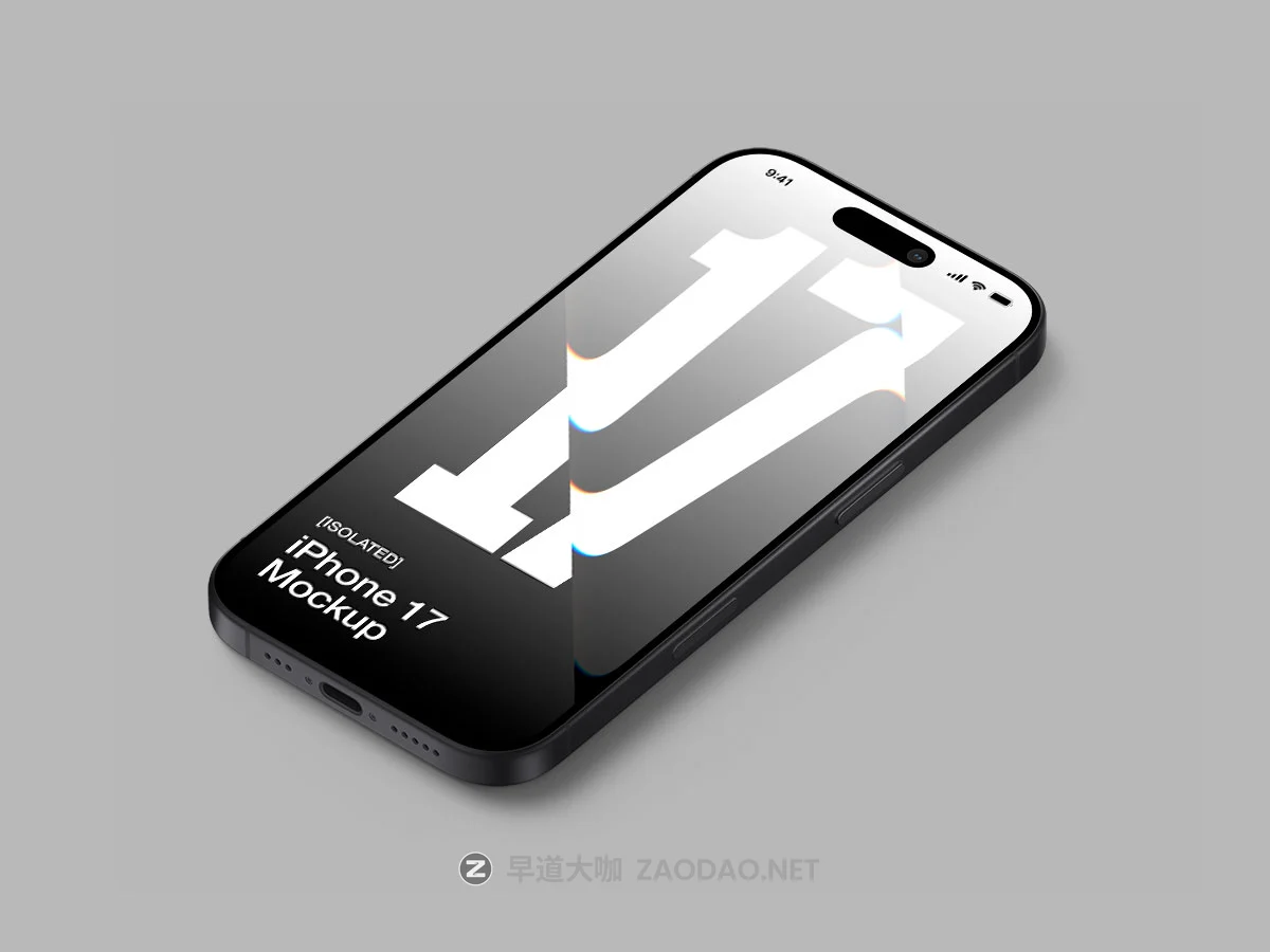 17款手机广告UI素材App设计作品展示苹果iPhone 17贴图效果图ps/figma/sketch样机 iPhone 17 Mockup by ls.graphics插图16 17款手机广告UI素材App设计作品展示苹果iPhone 17贴图效果图ps/figma/sketch样机 iPhone 17 Mockup by ls.graphics插图16