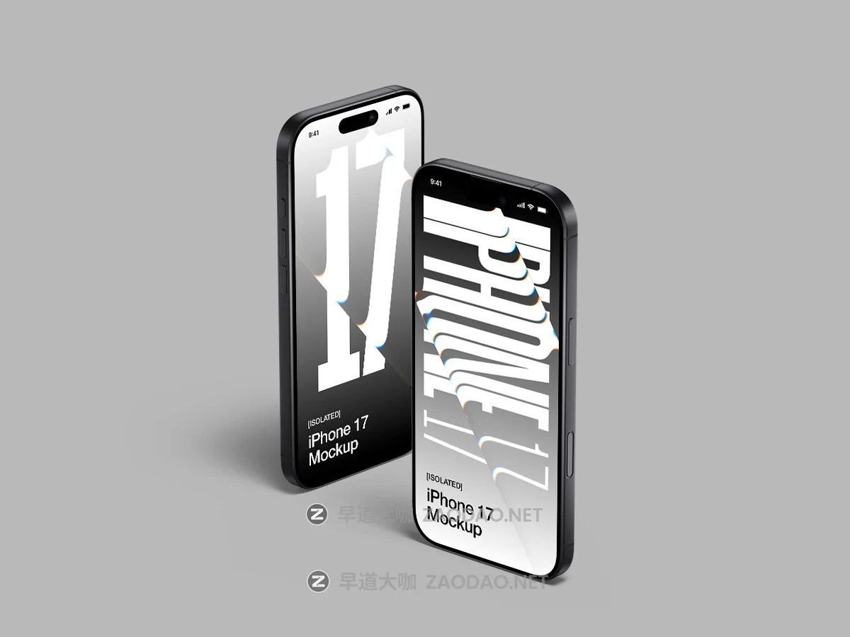 17款手机广告UI素材App设计作品展示苹果iPhone 17贴图效果图ps/figma/sketch样机 iPhone 17 Mockup by ls.graphics插图13 17款手机广告UI素材App设计作品展示苹果iPhone 17贴图效果图ps/figma/sketch样机 iPhone 17 Mockup by ls.graphics插图13