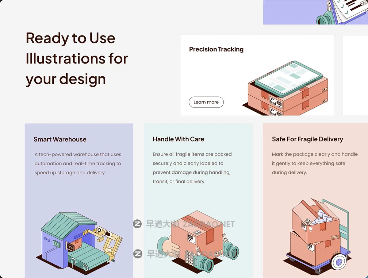 10组智能物流仓库货物送货配送快递包裹追踪插画动画MP4视频素材 Loopbox – Animated Delivery Illustrations Set插图1 10组智能物流仓库货物送货配送快递包裹追踪插画动画MP4视频素材 Loopbox – Animated Delivery Illustrations Set插图1