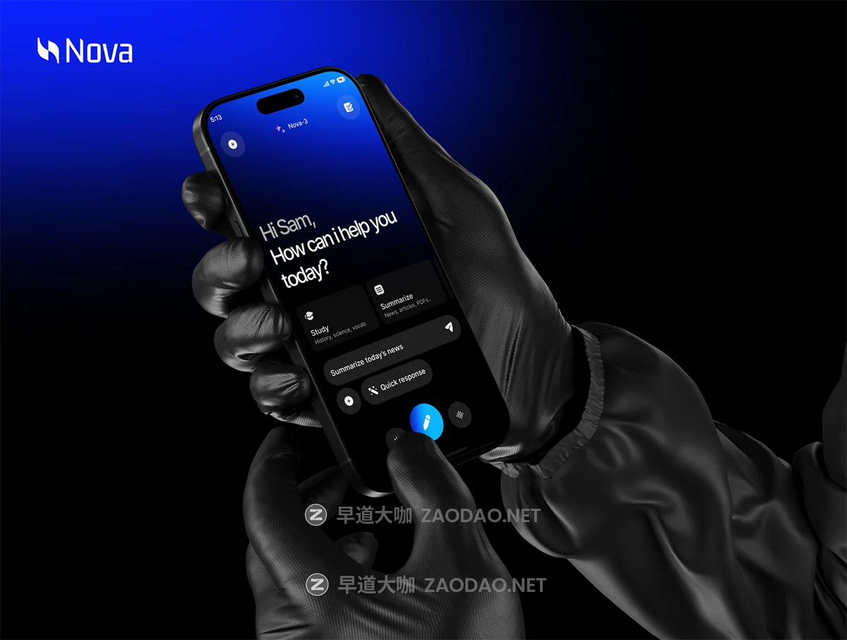 72屏双配色AI智能语音图片生成手机移动应用程序app ui界面设计figma模板 Nova – AI Assistant App插图7 72屏双配色AI智能语音图片生成手机移动应用程序app ui界面设计figma模板 Nova – AI Assistant App插图7