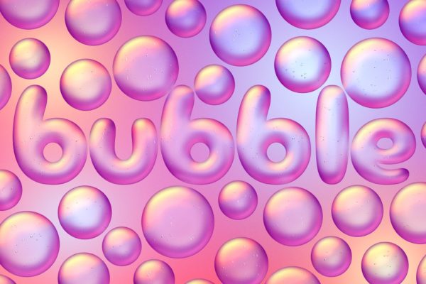梦幻趣味半透明3D立体肥皂气泡效果标题logo字体设计ps特效样机 Bubble Text Effect特色图 梦幻趣味半透明3D立体肥皂气泡效果标题logo字体设计ps特效样机 Bubble Text Effect