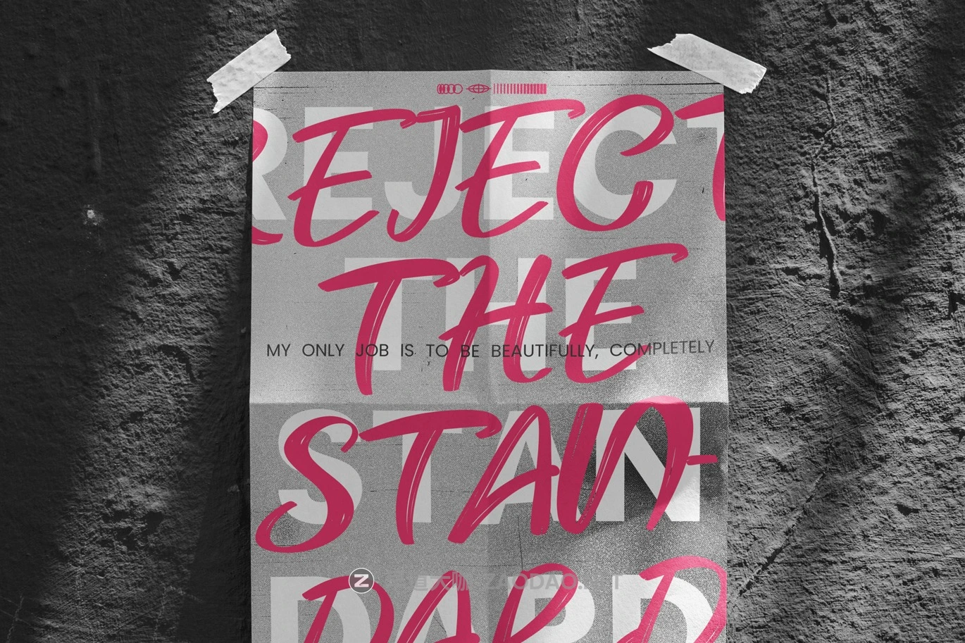 时尚手绘街头服饰品牌海报标志设计手写英文字体安装包 StoneMark – Brush Script Font插图3 时尚手绘街头服饰品牌海报标志设计手写英文字体安装包 StoneMark – Brush Script Font插图3