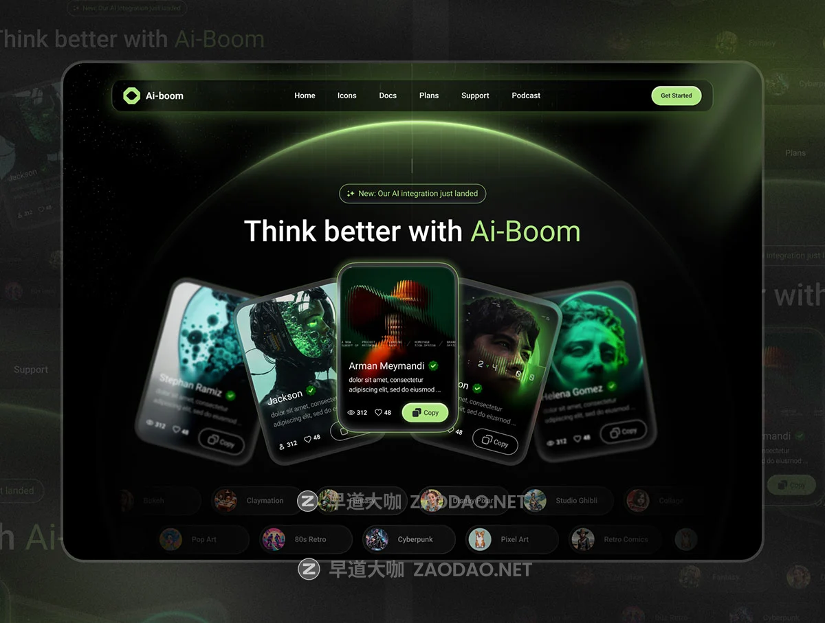 3页高级AI智能无人机控制健身界面仪表盘SaaS服务ui设计figma模板素材 Premium UI Concept Kit插图1 3页高级AI智能无人机控制健身界面仪表盘SaaS服务ui设计figma模板素材 Premium UI Concept Kit插图1