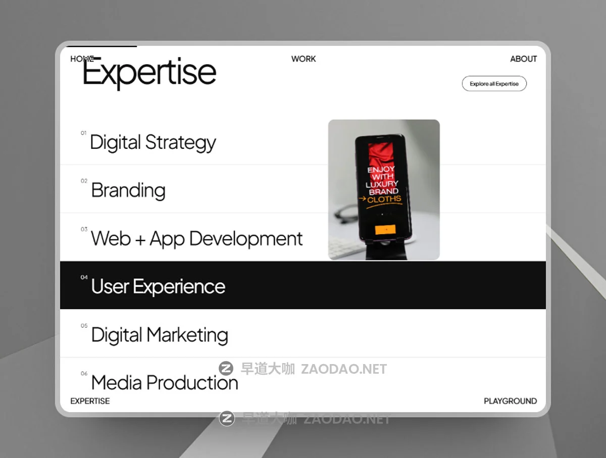 5屏简洁案例工作室作品集网站ui界面设计figma模板 含Html+CSS源码 Digiverse — Agency & Studio Coded Template插图2 5屏简洁案例工作室作品集网站ui界面设计figma模板 含Html+CSS源码 Digiverse — Agency & Studio Coded Template插图2
