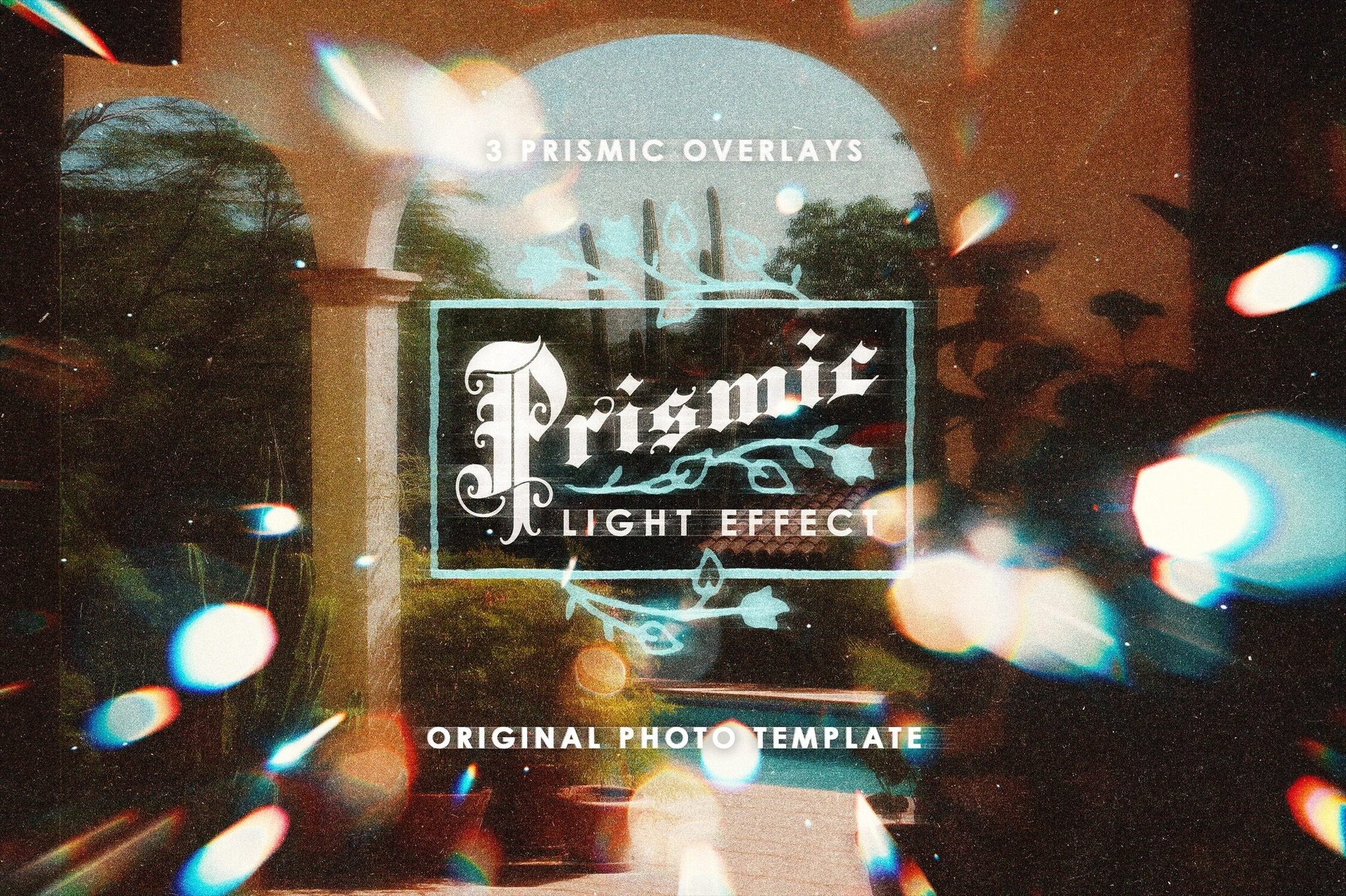棱镜光影模糊颗粒照片效果ps特效滤镜样机 Prismic Light Photo Effect特色图 棱镜光影模糊颗粒照片效果ps特效滤镜样机 Prismic Light Photo Effect