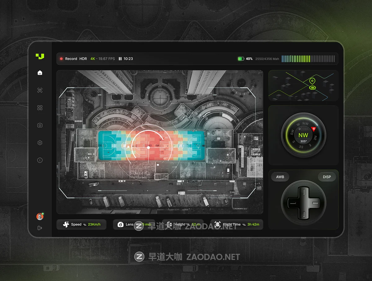 3页高级AI智能无人机控制健身界面仪表盘SaaS服务ui设计figma模板素材 Premium UI Concept Kit插图3 3页高级AI智能无人机控制健身界面仪表盘SaaS服务ui设计figma模板素材 Premium UI Concept Kit插图3