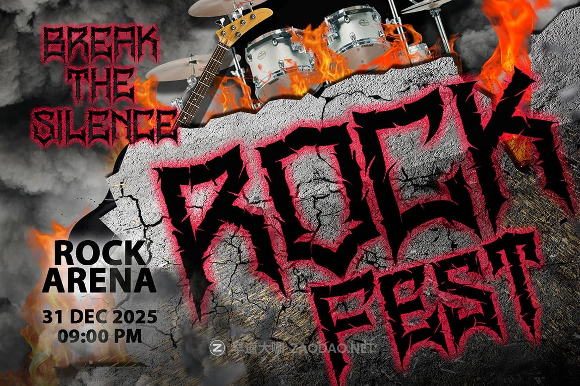 哥特式黑暗金属品牌恐怖片商品印刷设计装饰英文字体安装包 Ravenmorth – Black Metal Gothic Blackletter Font插图3 哥特式黑暗金属品牌恐怖片商品印刷设计装饰英文字体安装包 Ravenmorth – Black Metal Gothic Blackletter Font插图3