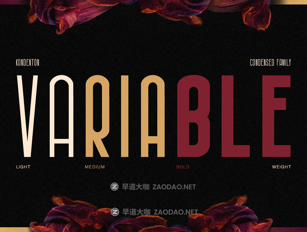 现代时尚压缩网页杂志海报t恤标题logo品牌设计psai无衬线英文字体安装包 Kondenton Condense Font插图3 现代时尚压缩网页杂志海报t恤标题logo品牌设计psai无衬线英文字体安装包 Kondenton Condense Font插图3