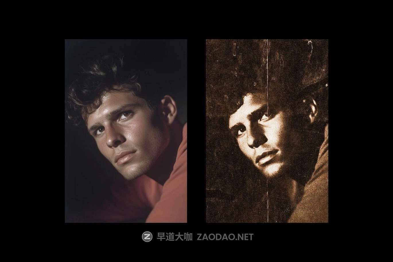 复古模糊燥点折痕打印照片效果ps特效滤镜样机 Vintage Photo Printer Effect插图3 复古模糊燥点折痕打印照片效果ps特效滤镜样机 Vintage Photo Printer Effect插图3