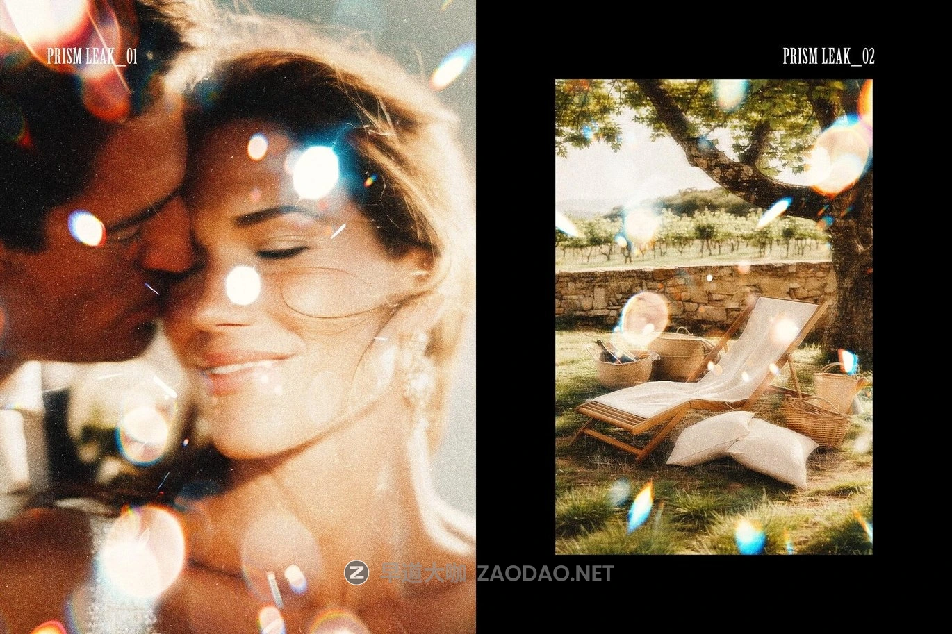 棱镜光影模糊颗粒照片效果ps特效滤镜样机 Prismic Light Photo Effect插图2 棱镜光影模糊颗粒照片效果ps特效滤镜样机 Prismic Light Photo Effect插图2