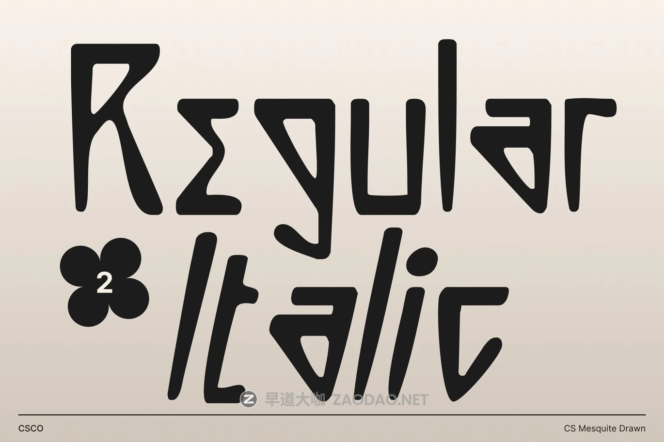 复古古希腊风格品牌海报包装设计装饰英文字体安装包 Mesquite Drawn插图3 复古古希腊风格品牌海报包装设计装饰英文字体安装包 Mesquite Drawn插图3