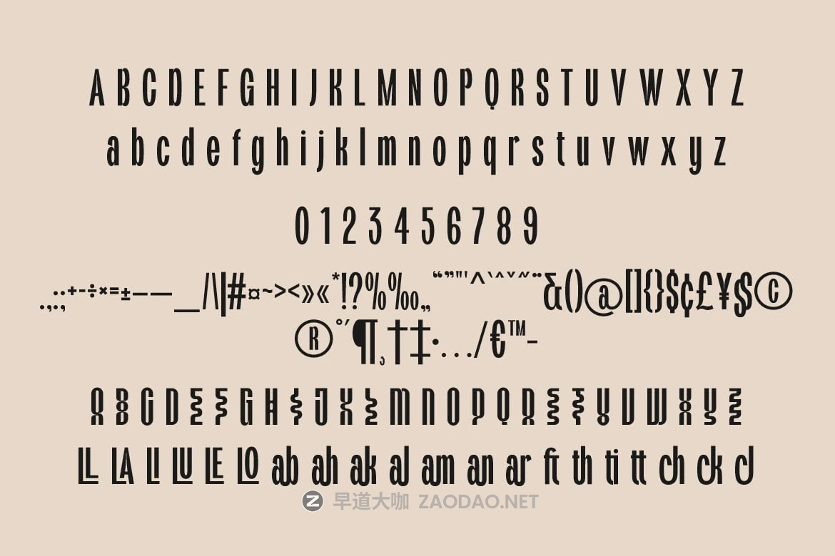 时尚极简主义品牌包装徽标设计无衬线英文字体安装包 Flourite Sans Serif Display插图4 时尚极简主义品牌包装徽标设计无衬线英文字体安装包 Flourite Sans Serif Display插图4