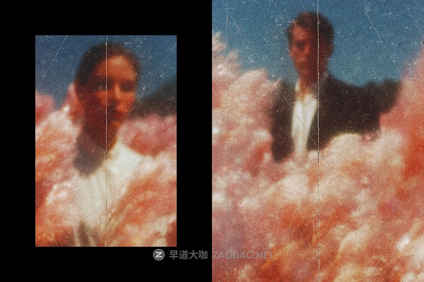 复古折痕模糊颗粒照片效果ps特效滤镜样机 Blurred Folded Paper Photo Effect插图7 复古折痕模糊颗粒照片效果ps特效滤镜样机 Blurred Folded Paper Photo Effect插图7