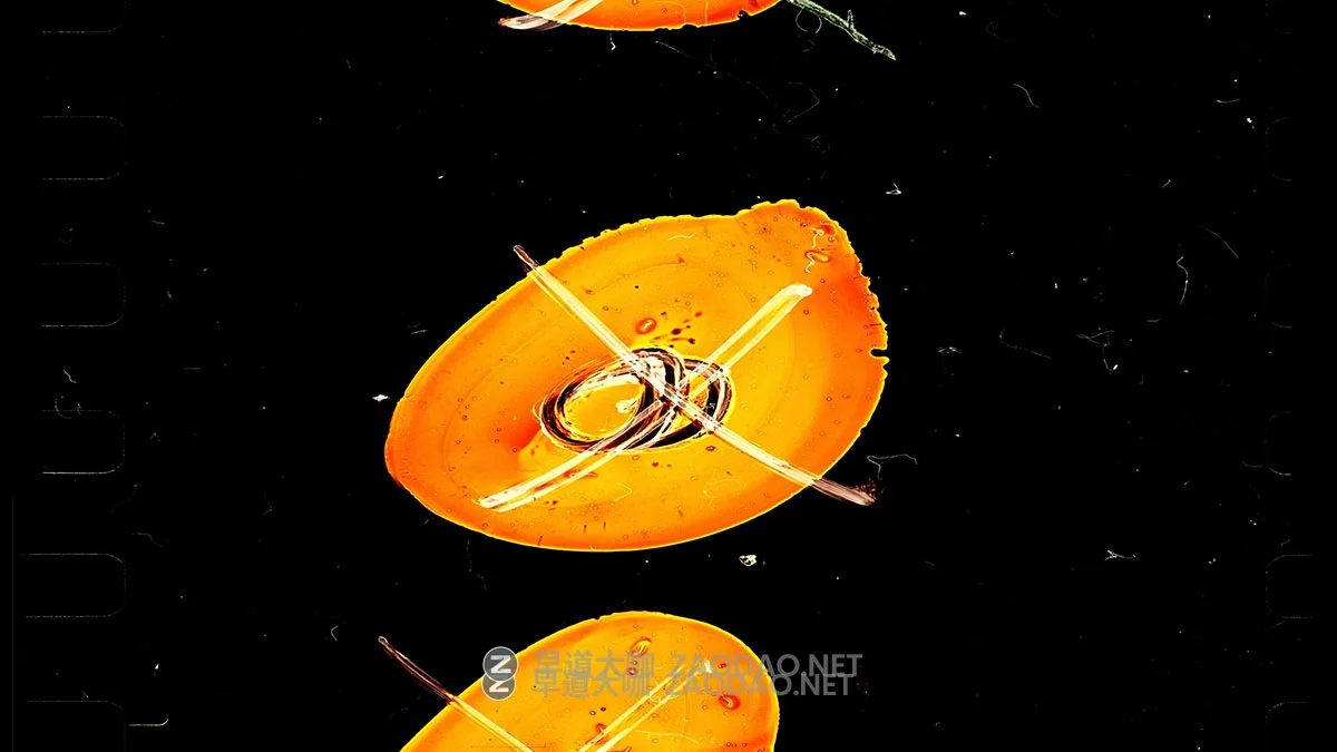 105组复古美学胶片粗糙刮痕打孔笔触涂装音乐厅DJ大屏幕转场过渡+视频教程 Acidbite – Cinemarkers 2插图1 105组复古美学胶片粗糙刮痕打孔笔触涂装音乐厅DJ大屏幕转场过渡+视频教程 Acidbite – Cinemarkers 2插图1