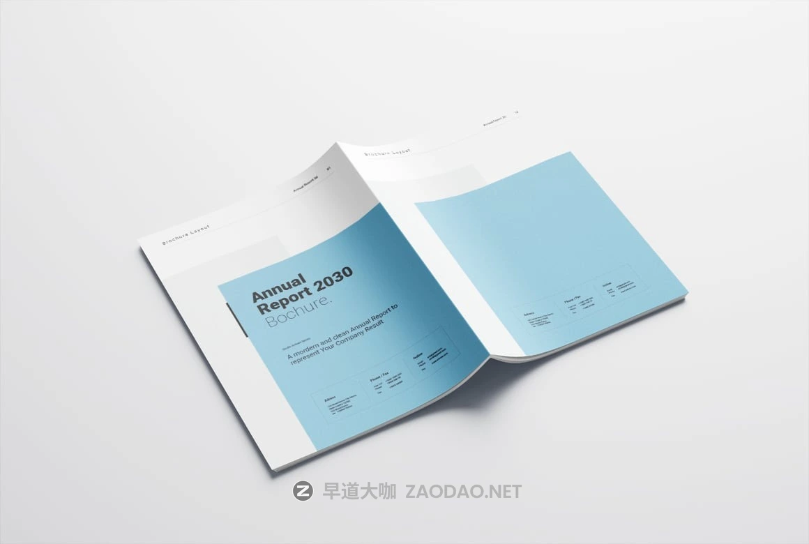 16页极简企业年度报告介绍宣传册画册图文排版设计indd模板素材 Annual Report Brochure Layout插图2 16页极简企业年度报告介绍宣传册画册图文排版设计indd模板素材 Annual Report Brochure Layout插图2