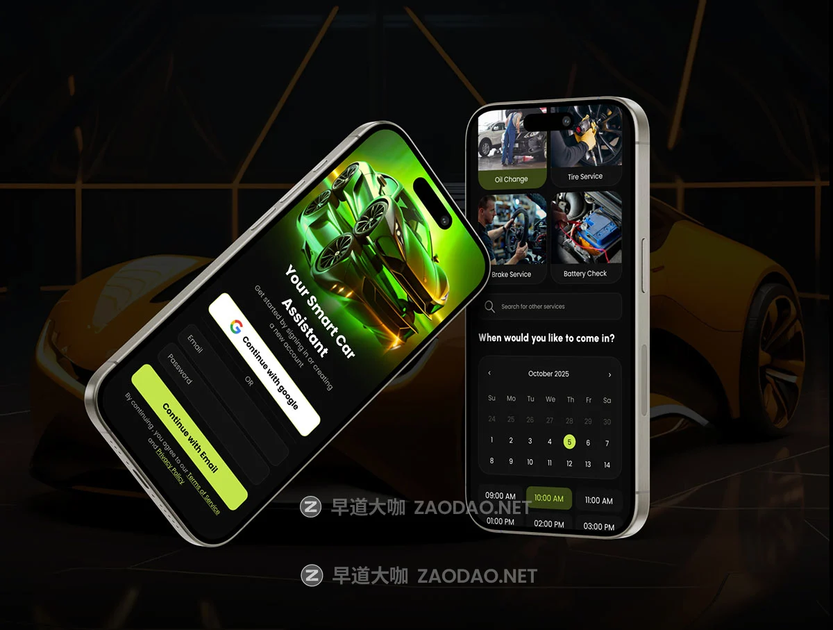 70+屏双配色汽车保养修理洗车护理管理体验应用程序app ui界面设计figma模板 AutoCare Buddy – Vehicle Maintenance & Service Booking Automobile Mobile UI Kit插图5 70+屏双配色汽车保养修理洗车护理管理体验应用程序app ui界面设计figma模板 AutoCare Buddy – Vehicle Maintenance & Service Booking Automobile Mobile UI Kit插图5