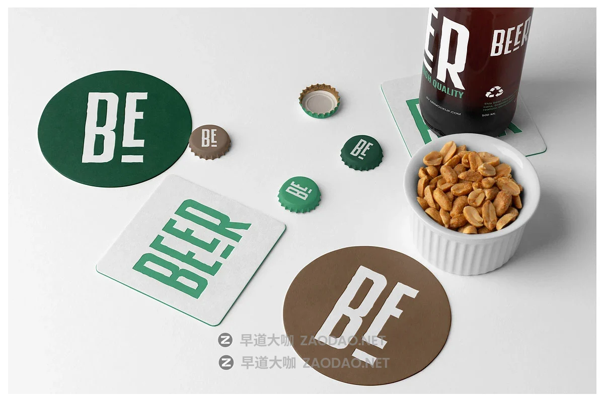 18款饮料啤酒瓶酒标瓶盖杯垫玻璃酒杯易拉罐包装设计展示效果图ps样机素材 Beer Mockups by Mr.Mockup插图7 18款饮料啤酒瓶酒标瓶盖杯垫玻璃酒杯易拉罐包装设计展示效果图ps样机素材 Beer Mockups by Mr.Mockup插图7