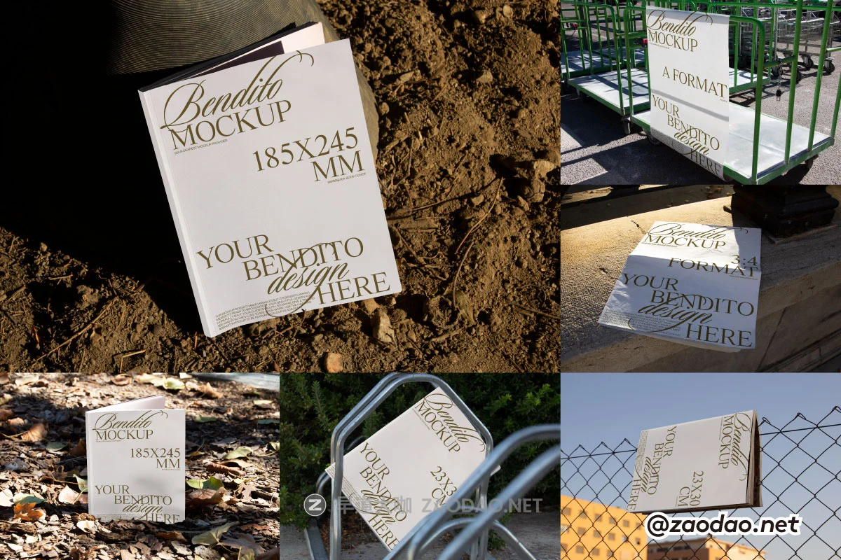 16款真实场景书籍海报手提纸袋名片信封品牌VI设计PS智能贴图样机模板 Bendito Mockup – The Classics Collection P4插图 16款真实场景书籍海报手提纸袋名片信封品牌VI设计PS智能贴图样机模板 Bendito Mockup – The Classics Collection P4插图