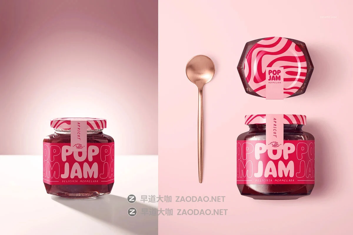 8款真实樱桃水果果酱饮料糖浆咸菜蜂蜜玻璃瓶标签设计ps展示效果图样机模板 Cherry Jam Jar Mockup by Creatsy插图4 8款真实樱桃水果果酱饮料糖浆咸菜蜂蜜玻璃瓶标签设计ps展示效果图样机模板 Cherry Jam Jar Mockup by Creatsy插图4