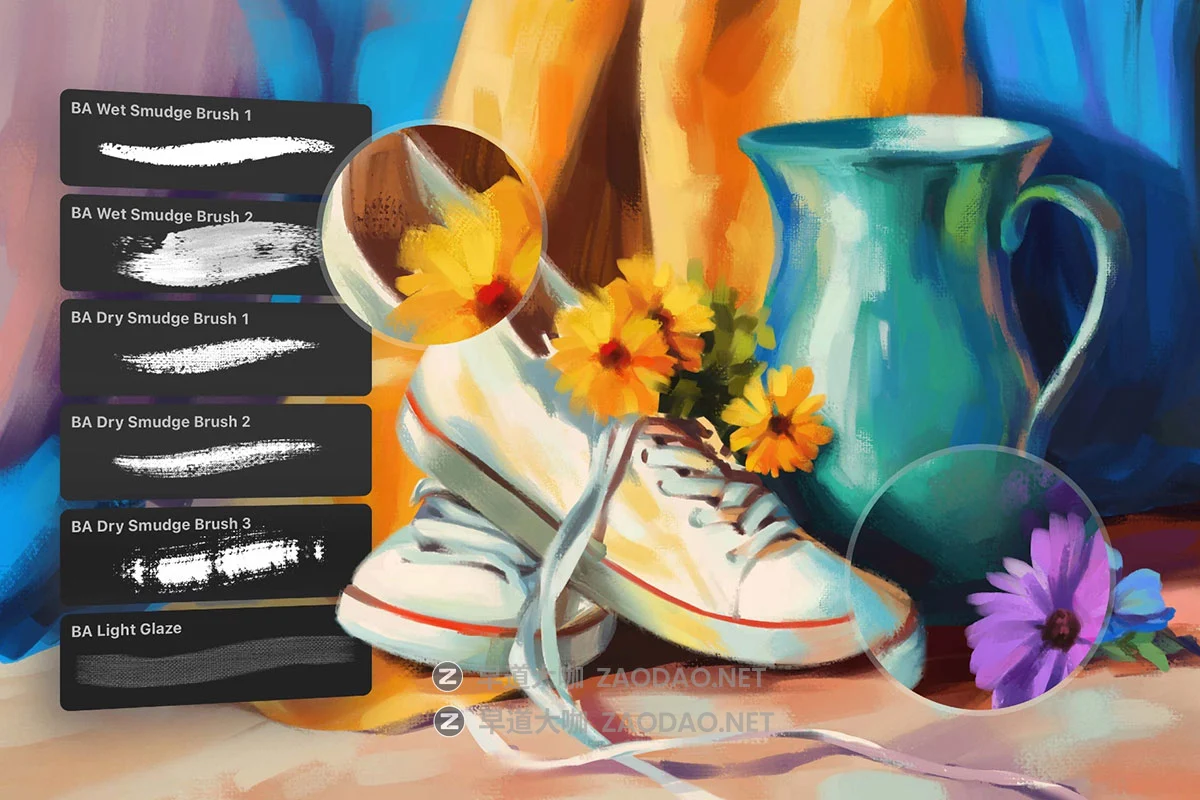 30款古典数字艺术油画笔触效果Affinity笔刷画笔设计素材 Classy Oil Affinity Brushes插图6 30款古典数字艺术油画笔触效果Affinity笔刷画笔设计素材 Classy Oil Affinity Brushes插图6