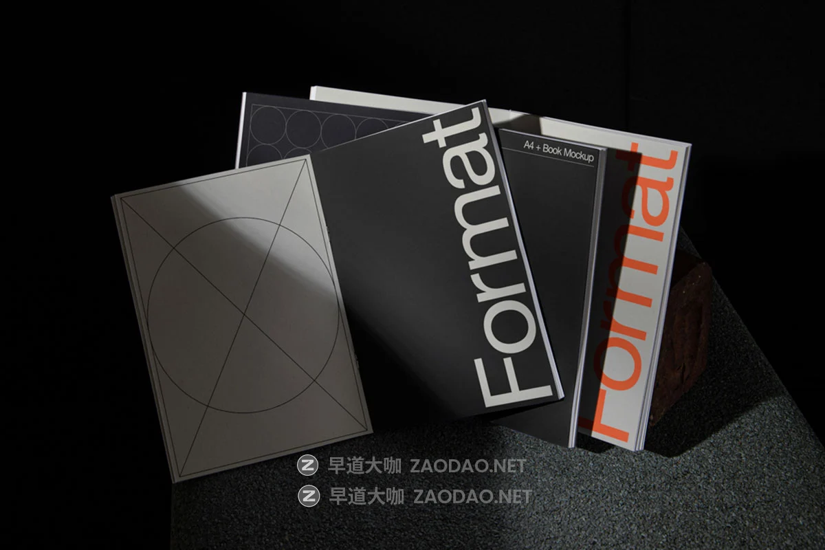 8款高级场景质感海报画册书籍名片手提袋vi品牌设计ps展示效果图样机模板 Format Mockup – BATCH 001 Collection P1插图6 8款高级场景质感海报画册书籍名片手提袋vi品牌设计ps展示效果图样机模板 Format Mockup – BATCH 001 Collection P1插图6