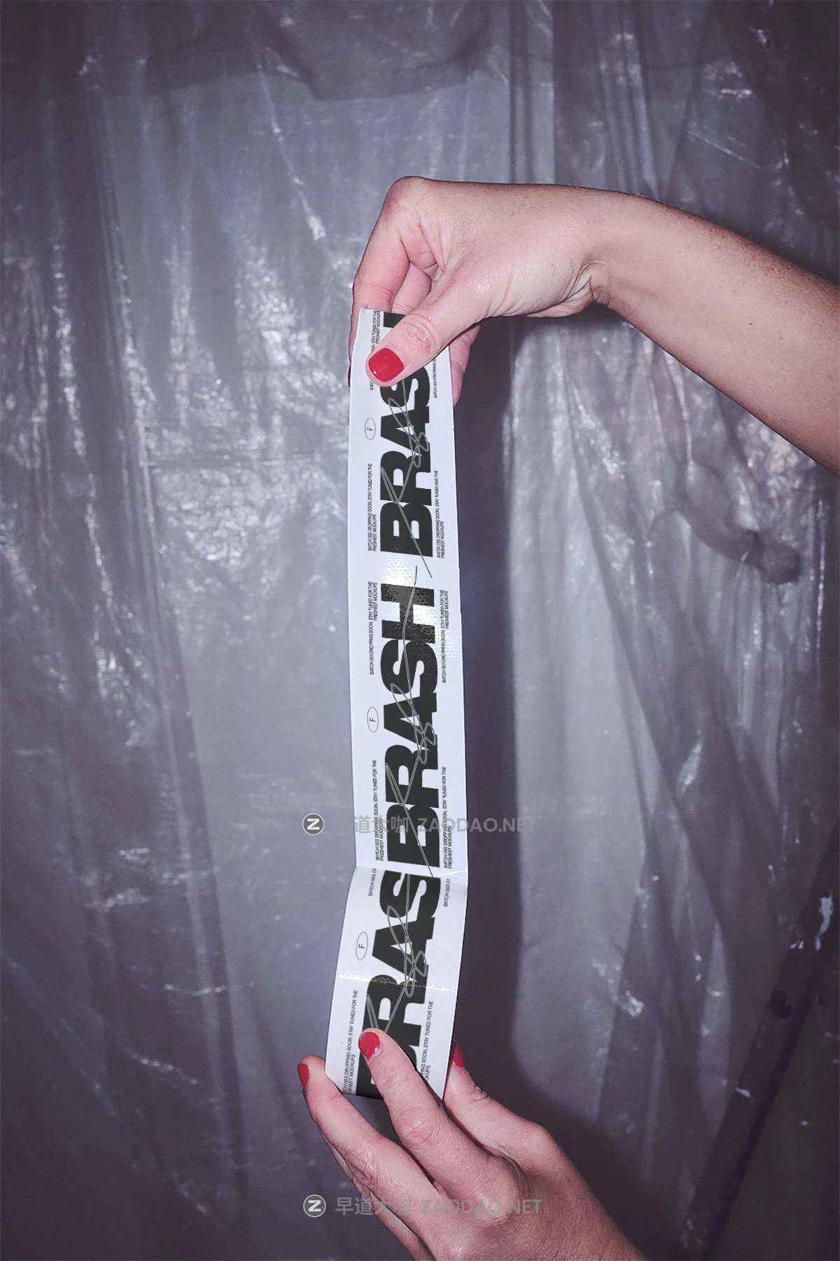 8款叛逆棒球帽T恤帆布袋海报名片胶带小众品牌vi贴图psd样机模板 Format Mockup – BRASH Collection P1插图3 8款叛逆棒球帽T恤帆布袋海报名片胶带小众品牌vi贴图psd样机模板 Format Mockup – BRASH Collection P1插图3