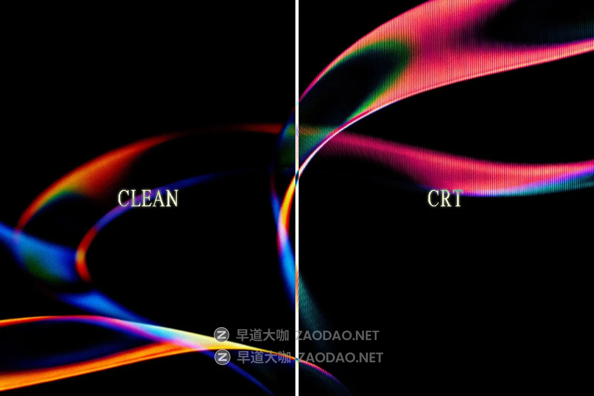 16款复古CRT故障扭曲弯曲弧线棱彩带4K高清背景图片设计素材 Flow Abstract Backgrounds Collection插图4 16款复古CRT故障扭曲弯曲弧线棱彩带4K高清背景图片设计素材 Flow Abstract Backgrounds Collection插图4