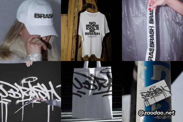 8款叛逆棒球帽T恤帆布袋海报名片胶带小众品牌vi贴图psd样机模板 Format Mockup – BRASH Collection P1特色图 8款叛逆棒球帽T恤帆布袋海报名片胶带小众品牌vi贴图psd样机模板 Format Mockup – BRASH Collection P1