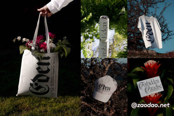 6款小众棒球帽帆布袋作品集设计贴图psd样机模板 Format Mockup – EDEN 02 Collection P2