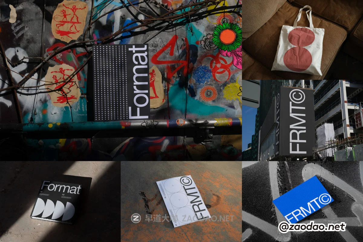 8款小众街头艺术吊旗书籍海报单页名片手提袋vi贴图psd样机设计素材 Format Mockup – BATCH 002 Collection P2插图 8款小众街头艺术吊旗书籍海报单页名片手提袋vi贴图psd样机设计素材 Format Mockup – BATCH 002 Collection P2插图