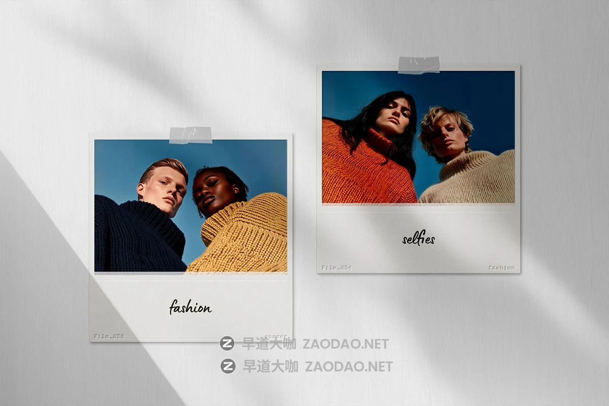 6款时尚宝丽来拍立得相片相框摄影作品集展示psd样机模板设计素材 Frame Mockups Collection插图5 6款时尚宝丽来拍立得相片相框摄影作品集展示psd样机模板设计素材 Frame Mockups Collection插图5