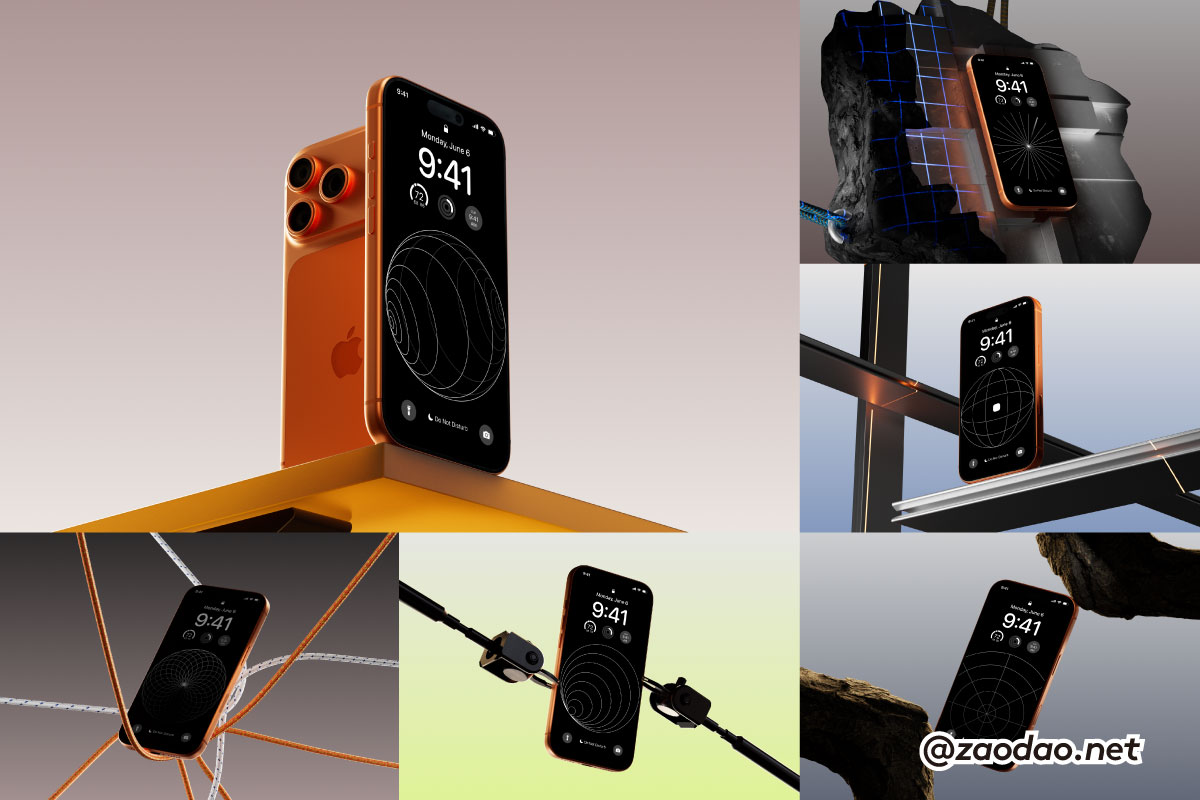 高级工业风手机ui界面广告作品集设计苹果iPhone 17 Pro Max贴图figma样机模板 Hero iPhone 17 Pro Max Mockups特色图 高级工业风手机ui界面广告作品集设计苹果iPhone 17 Pro Max贴图figma样机模板 Hero iPhone 17 Pro Max Mockups