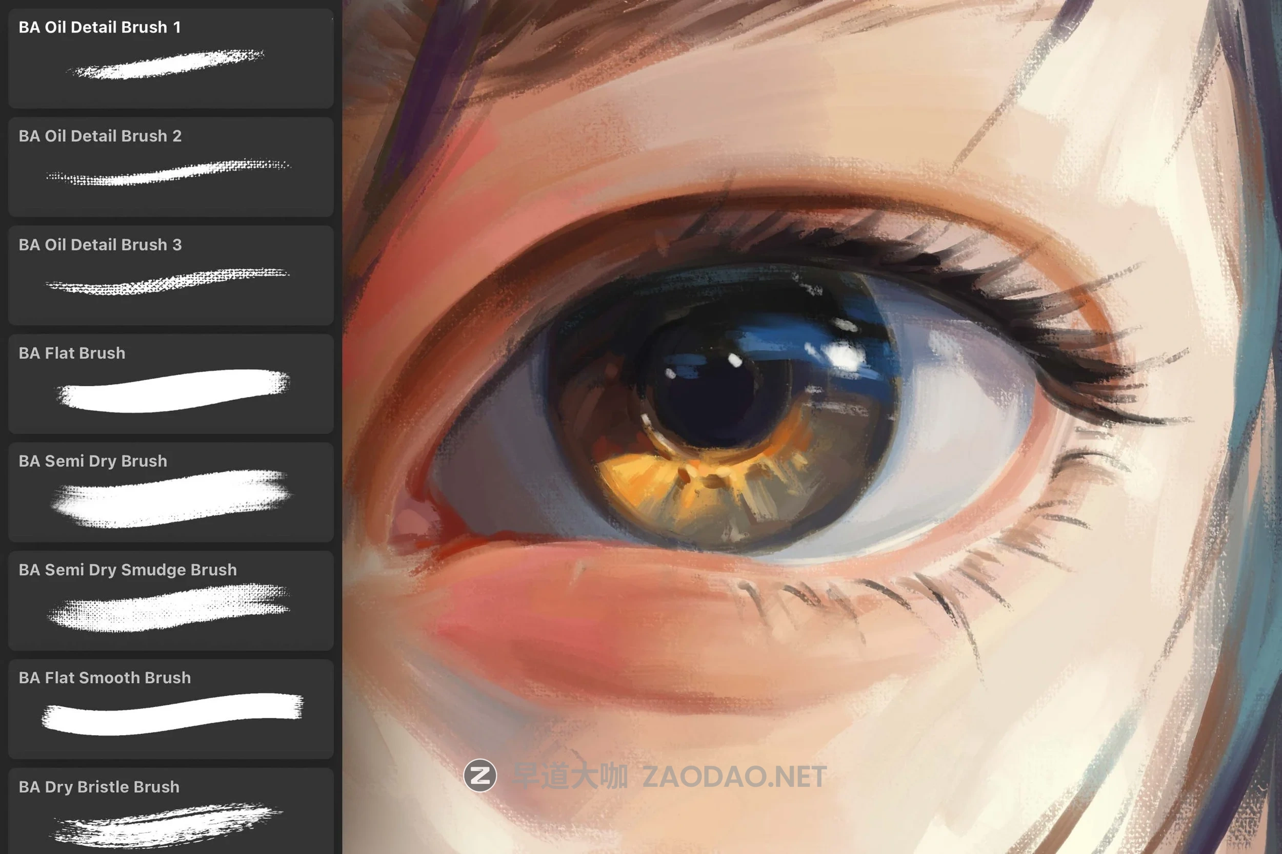 30款古典厚重水彩画艺术绘画CSP厚涂笔刷画笔设计素材 Clip Studio Classy Oil Brushes插图4 30款古典厚重水彩画艺术绘画CSP厚涂笔刷画笔设计素材 Clip Studio Classy Oil Brushes插图4