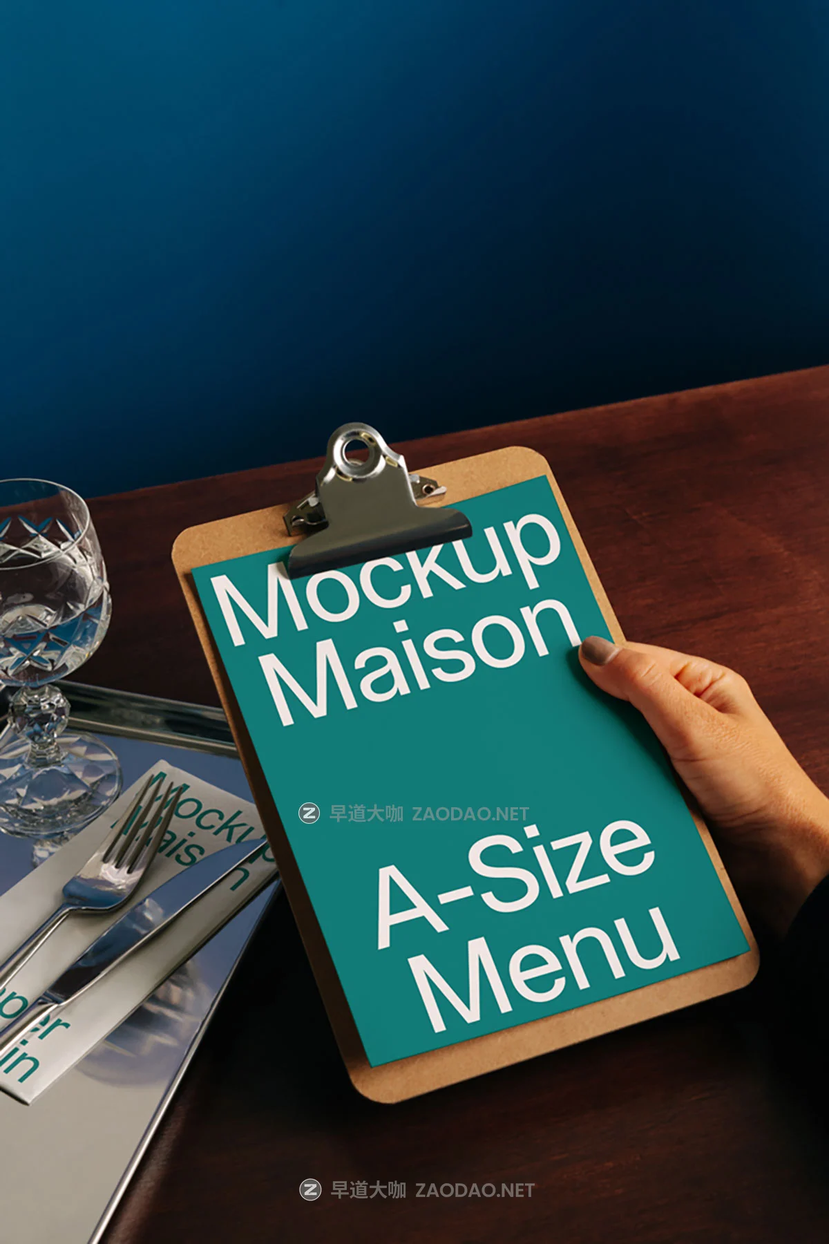 7款国外小众杯垫名片菜单包装袋咖啡杯餐饮面包店VI设计贴图PSD样机 Mockup.Maison – Gourmet Collection P4插图4 7款国外小众杯垫名片菜单包装袋咖啡杯餐饮面包店VI设计贴图PSD样机 Mockup.Maison – Gourmet Collection P4插图4