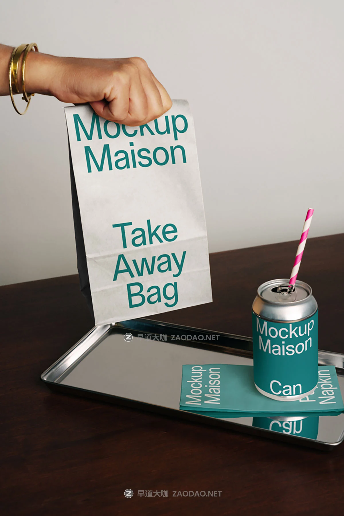 7款国外小众杯垫名片菜单包装袋咖啡杯餐饮面包店VI设计贴图PSD样机 Mockup.Maison – Gourmet Collection P4插图2 7款国外小众杯垫名片菜单包装袋咖啡杯餐饮面包店VI设计贴图PSD样机 Mockup.Maison – Gourmet Collection P4插图2