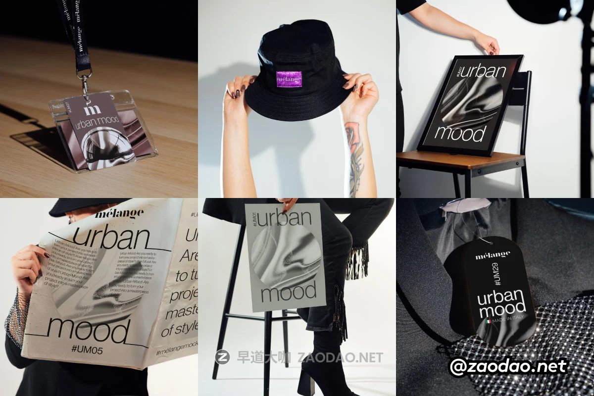 7款国外高级标牌报纸海报帆布袋挂绳渔夫帽vi贴图psd样机模板Melange Mockup – Urban Mood Mockup Collection P1插图 7款国外高级标牌报纸海报帆布袋挂绳渔夫帽vi贴图psd样机模板Melange Mockup – Urban Mood Mockup Collection P1插图