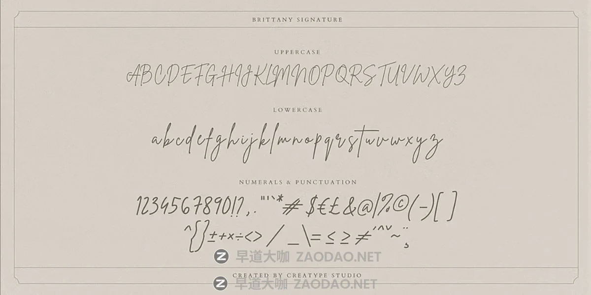Myfonts – Brittany Signature Font Family 时尚精致曲线流畅作品集婚礼邀请函标题标志手写签名英文字体插图10 Myfonts – Brittany Signature Font Family 时尚精致曲线流畅作品集婚礼邀请函标题标志手写签名英文字体插图10