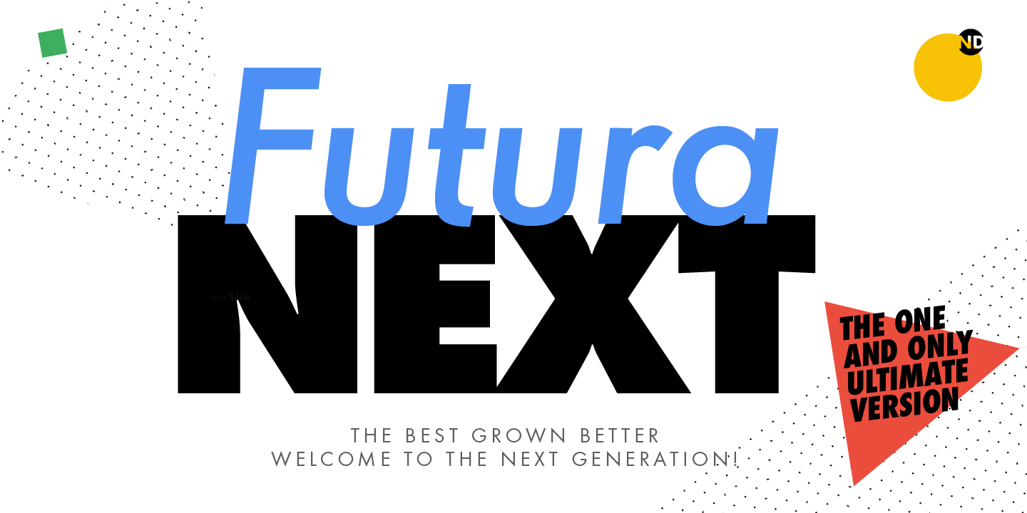 Myfonts – Futura Next Font Family 20款字重现代几何风服装杂志海报品牌logo标题设计无衬线英文字体特色图 Myfonts – Futura Next Font Family 20款字重现代几何风服装杂志海报品牌logo标题设计无衬线英文字体