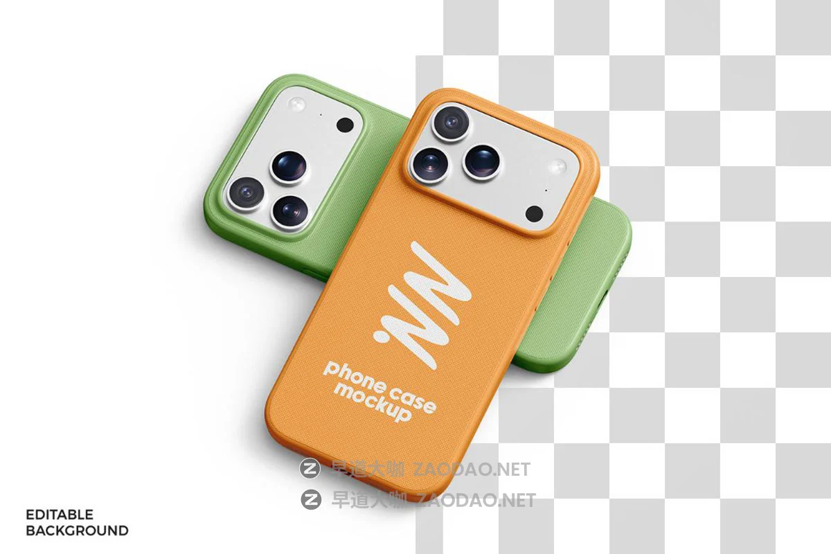 10款苹果iPhone 17 Pro Max手机硅胶塑料防护防摔保护壳设计展示样机psd模板 iPhone 17 Pro Max Case Mockup插图8 10款苹果iPhone 17 Pro Max手机硅胶塑料防护防摔保护壳设计展示样机psd模板 iPhone 17 Pro Max Case Mockup插图8