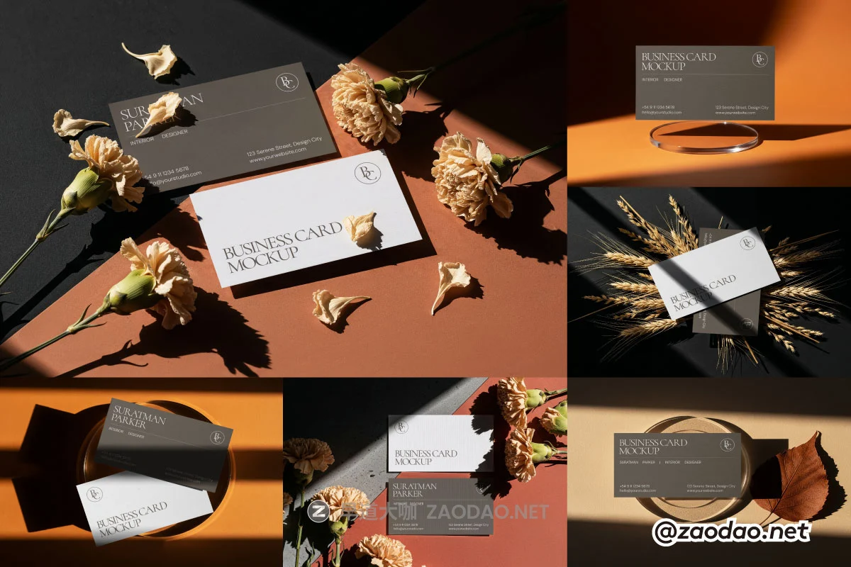 10款质感奢华商务商业个人名片卡片logo品牌vi设计贴图ps样机mockup模板 Premium Business Card Mockup插图 10款质感奢华商务商业个人名片卡片logo品牌vi设计贴图ps样机mockup模板 Premium Business Card Mockup插图