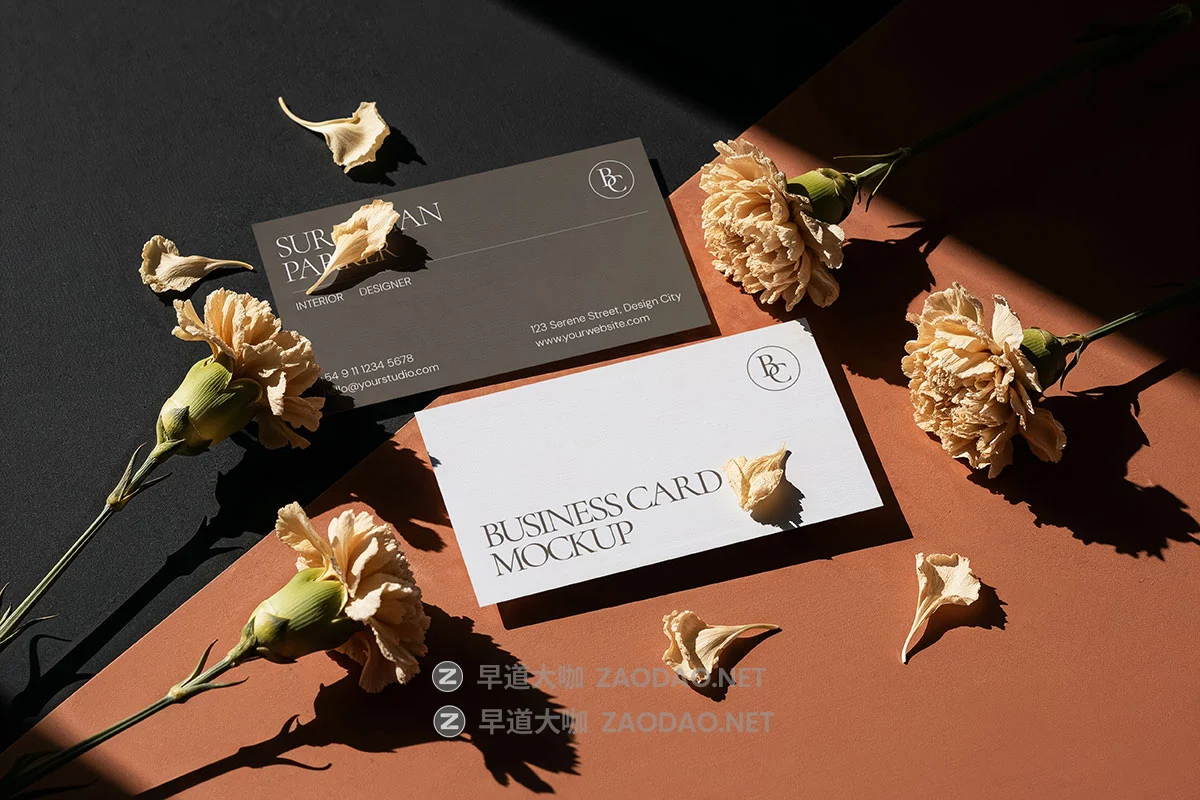 10款质感奢华商务商业个人名片卡片logo品牌vi设计贴图ps样机mockup模板 Premium Business Card Mockup插图4 10款质感奢华商务商业个人名片卡片logo品牌vi设计贴图ps样机mockup模板 Premium Business Card Mockup插图4