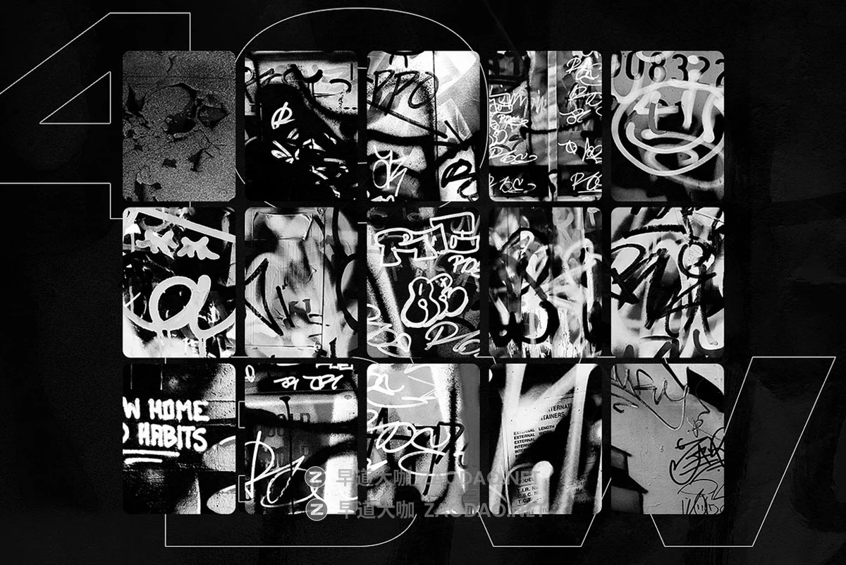 40款颓废街头涂鸦艺术手绘喷漆彩绘乱涂潮流嘻哈背景底纹图片素材 Streets – Graffiti textures插图4 40款颓废街头涂鸦艺术手绘喷漆彩绘乱涂潮流嘻哈背景底纹图片素材 Streets – Graffiti textures插图4