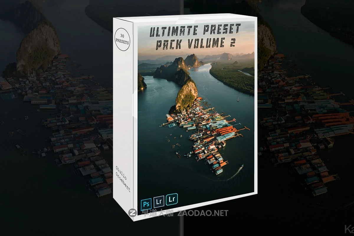 30款专业冒险旅拍风景人像摄影调色Lightroom预设包 Giulio Groebert – ULTIMATE PRESET PACK VOLUME 2插图 30款专业冒险旅拍风景人像摄影调色Lightroom预设包 Giulio Groebert – ULTIMATE PRESET PACK VOLUME 2插图