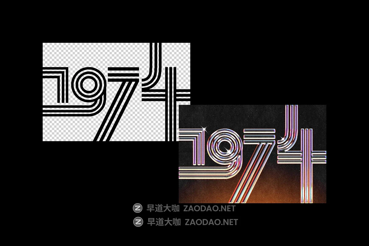 潮流复古光泽金属镀铬3D立体电影标题字体文本设计ps特效样机 Vivid Retro Style Chrome Effect插图1 潮流复古光泽金属镀铬3D立体电影标题字体文本设计ps特效样机 Vivid Retro Style Chrome Effect插图1