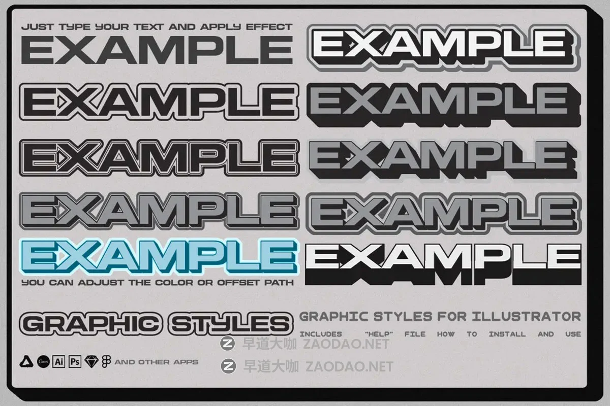 150款复古Y2K千禧像素风酸性品牌海报T恤图案印花设计png/ai矢量素材 Y2K Toolkit – Vector Shapes, Bitmap, Text Effect Graphics插图3 150款复古Y2K千禧像素风酸性品牌海报T恤图案印花设计png/ai矢量素材 Y2K Toolkit – Vector Shapes, Bitmap, Text Effect Graphics插图3