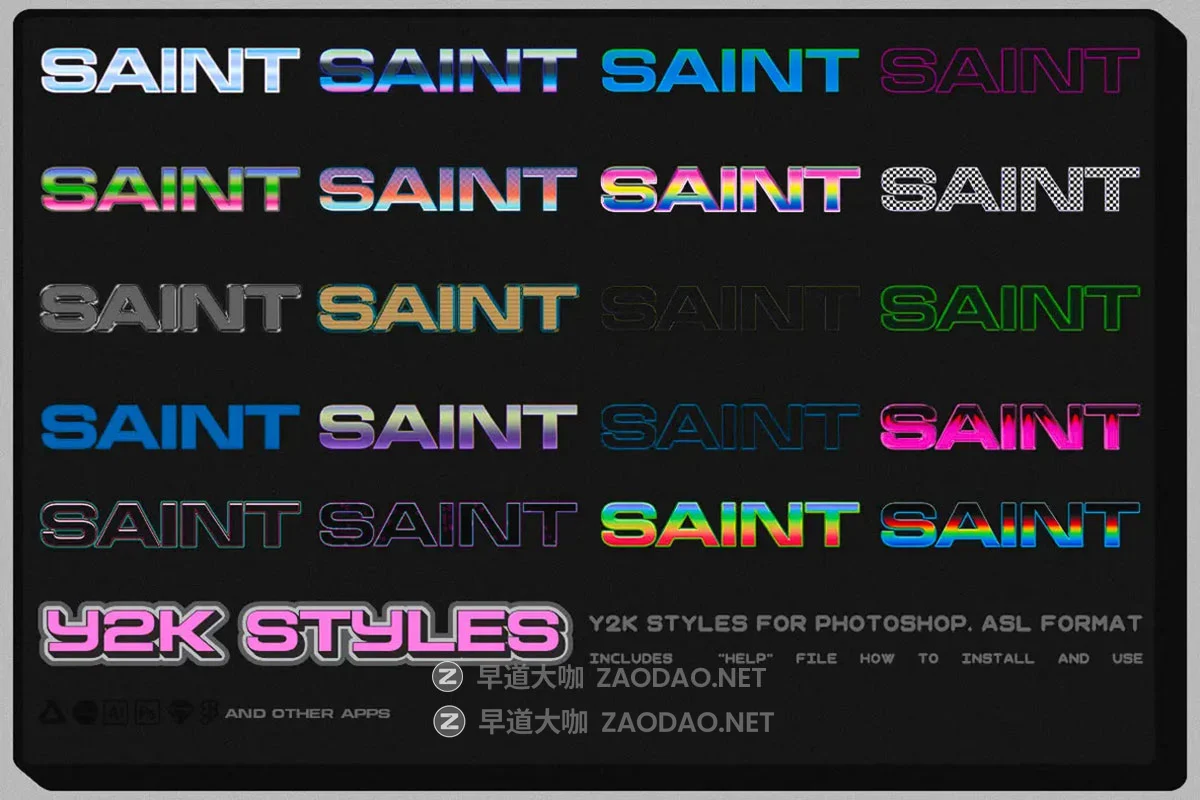 150款复古Y2K千禧像素风酸性品牌海报T恤图案印花设计png/ai矢量素材 Y2K Toolkit – Vector Shapes, Bitmap, Text Effect Graphics插图7 150款复古Y2K千禧像素风酸性品牌海报T恤图案印花设计png/ai矢量素材 Y2K Toolkit – Vector Shapes, Bitmap, Text Effect Graphics插图7