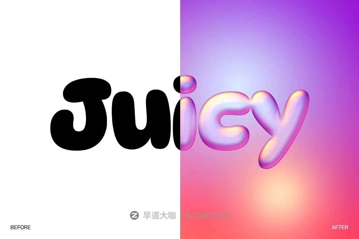 梦幻趣味半透明3D立体肥皂气泡效果标题logo字体设计ps特效样机 Bubble Text Effect插图6 梦幻趣味半透明3D立体肥皂气泡效果标题logo字体设计ps特效样机 Bubble Text Effect插图6