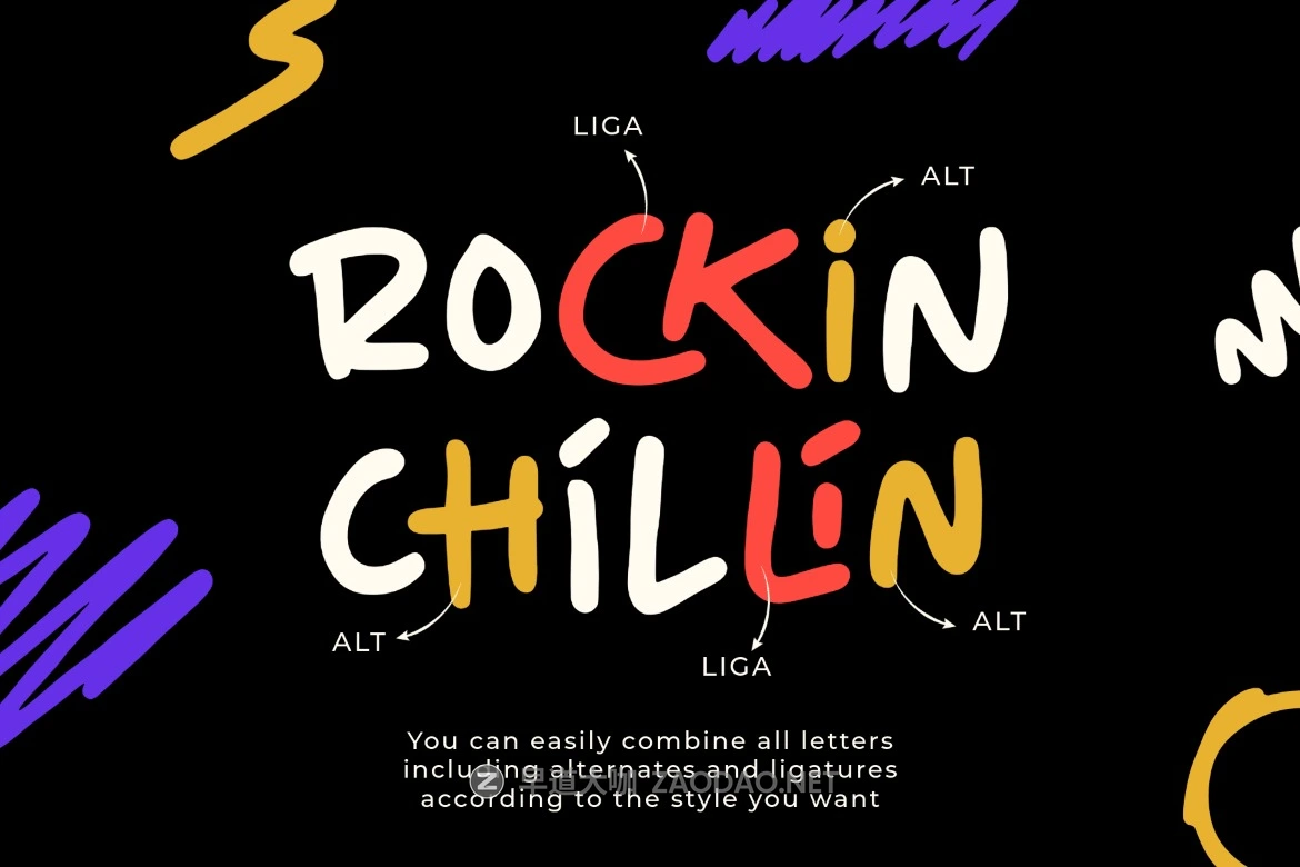 现代俏皮手绘品牌海报包装设计手写英文字体安装包 Ngopi Santuy – A Marker Font插图9 现代俏皮手绘品牌海报包装设计手写英文字体安装包 Ngopi Santuy – A Marker Font插图9